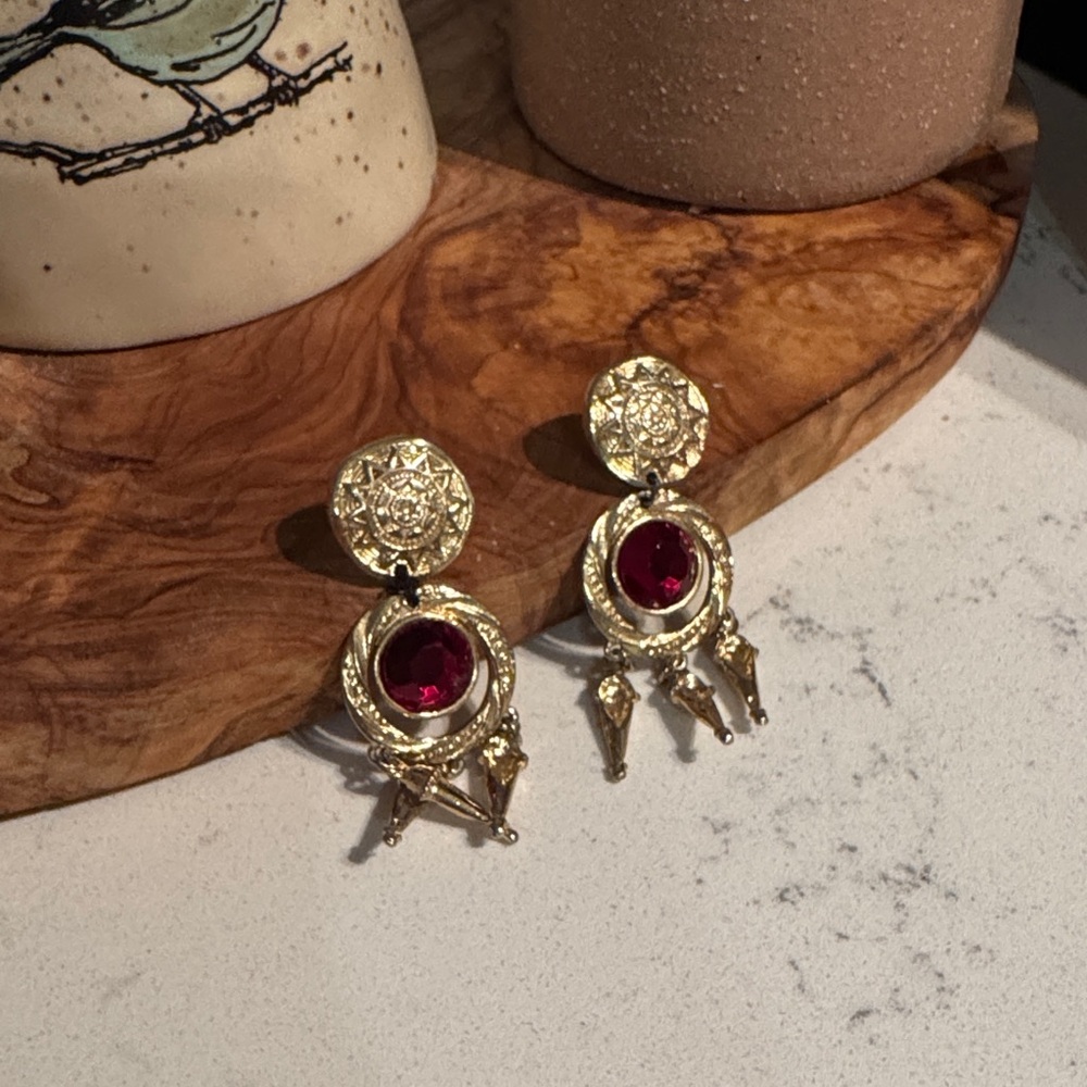 Vintage Diane Von Furstenberg earrings